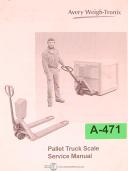 Avery-Avery Wl-125 Weigh-tronix Pallet Truck Scale Serivce Electrical Manual-Wl-125-01